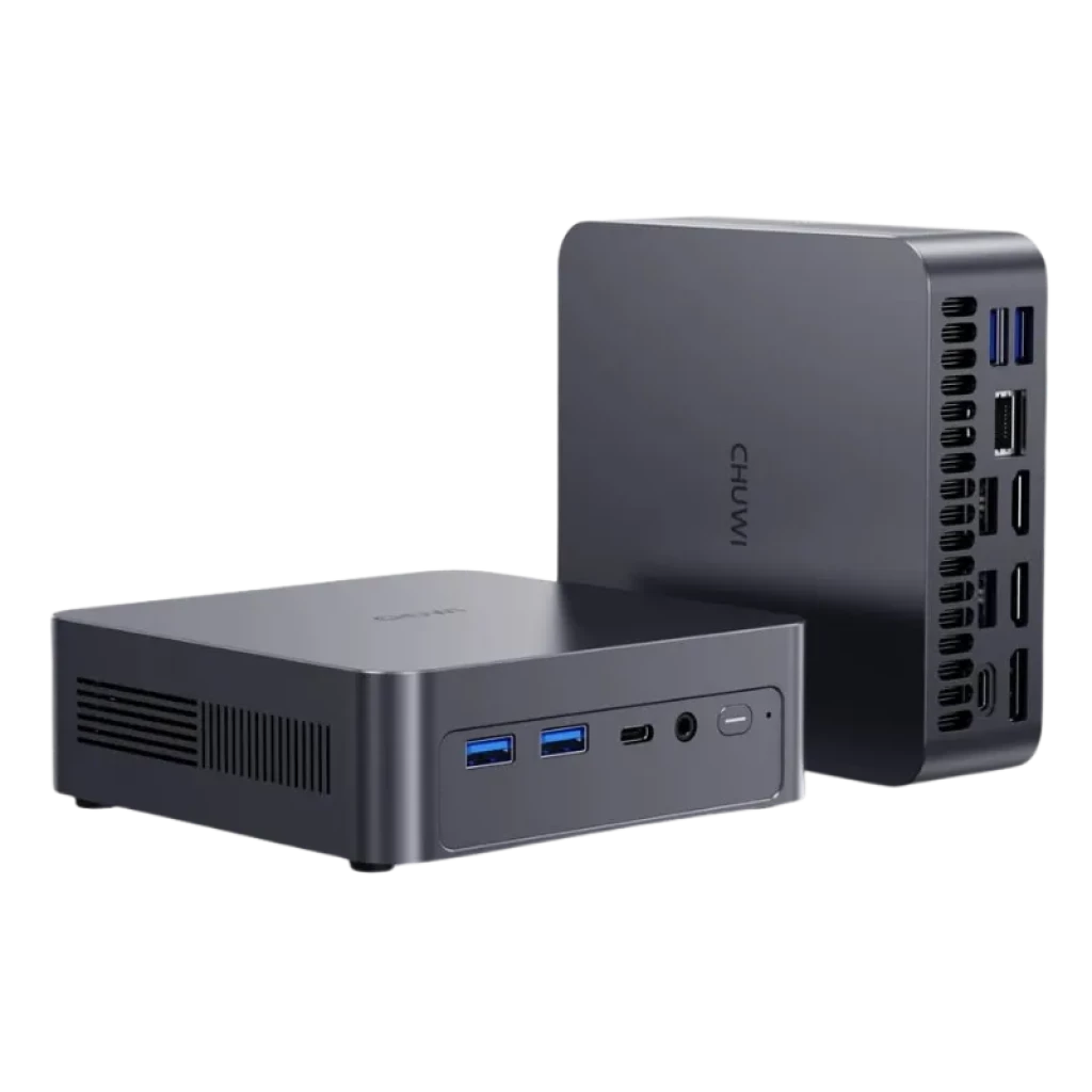 AI Mini PC Chuwi AuBox X Intel Core Ultra 5 226V en aluminio