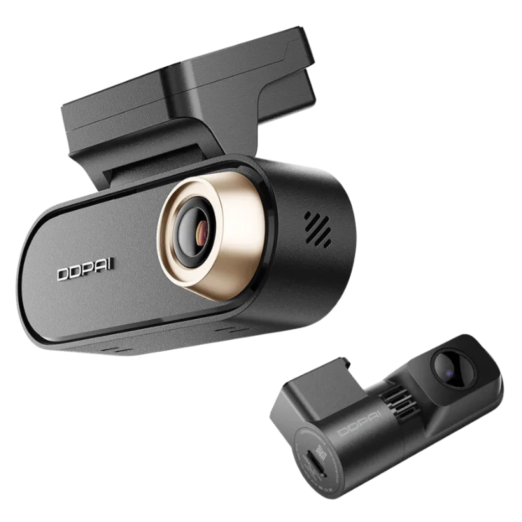 DDPAI N5 Pro 2CH con sistema de doble cámara 4K frontal y 2K trasera