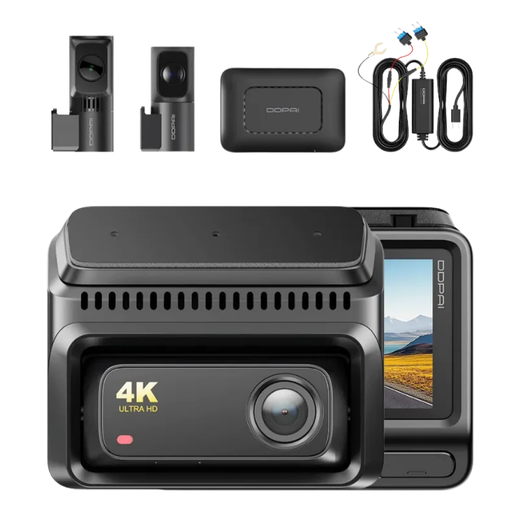 DDPAI Z60T 3CH avec capteur Sony Starvis 2 et écran IPS de 3 pouces, avec module 4G