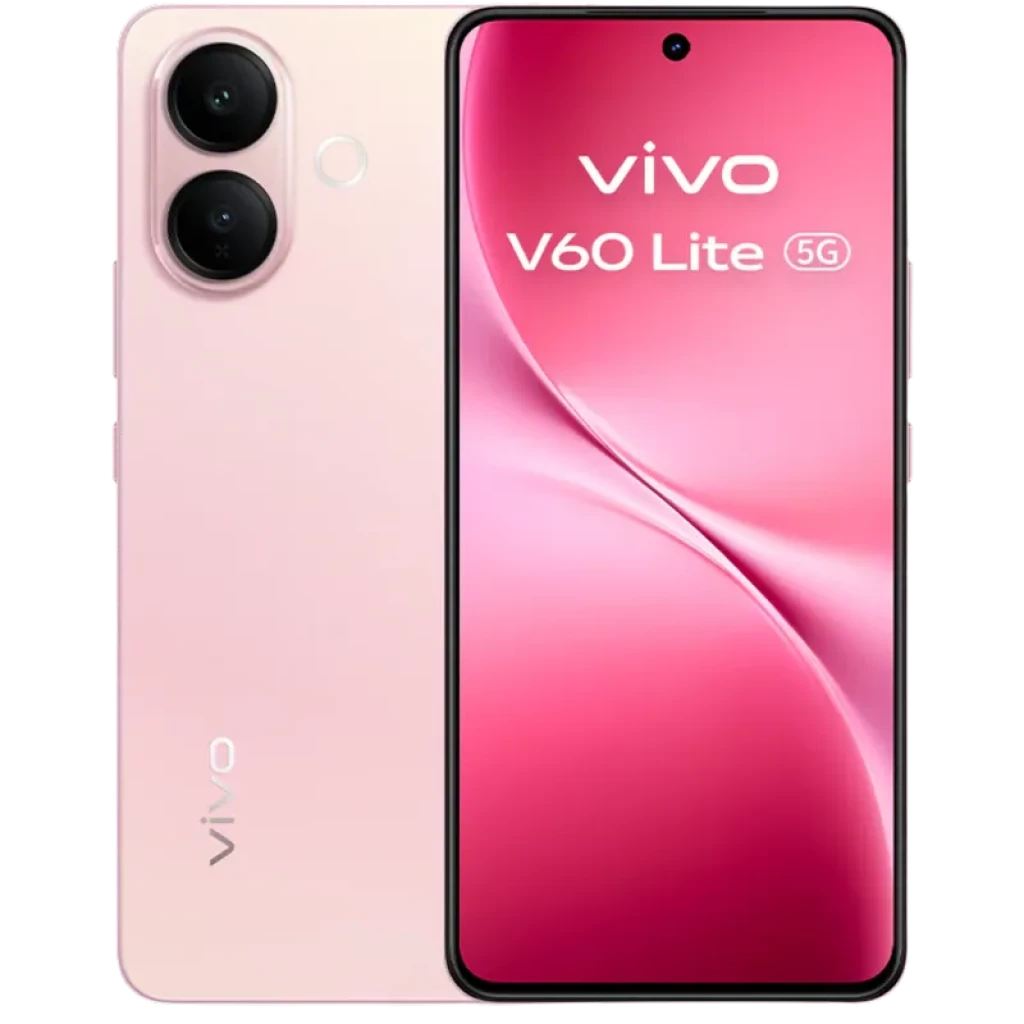 Vivo V60 Lite 5G 512GB Rosa Mediatek Dimensity 7360 Turbo 12GB RAM Batería 6500 mAh