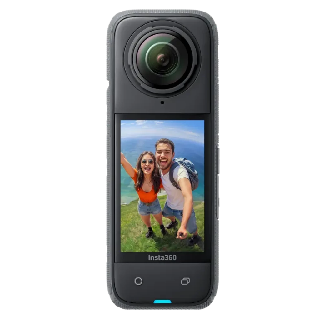 Caméra Insta360 X4 8K à 360 degrés, vue de face