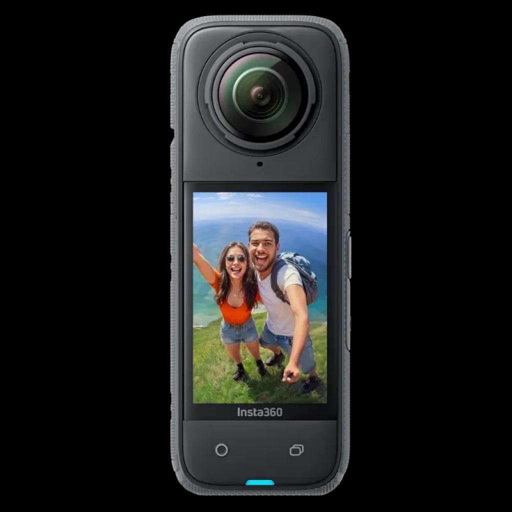 Caméra Insta360 X4 8K à 360 degrés, vue de face