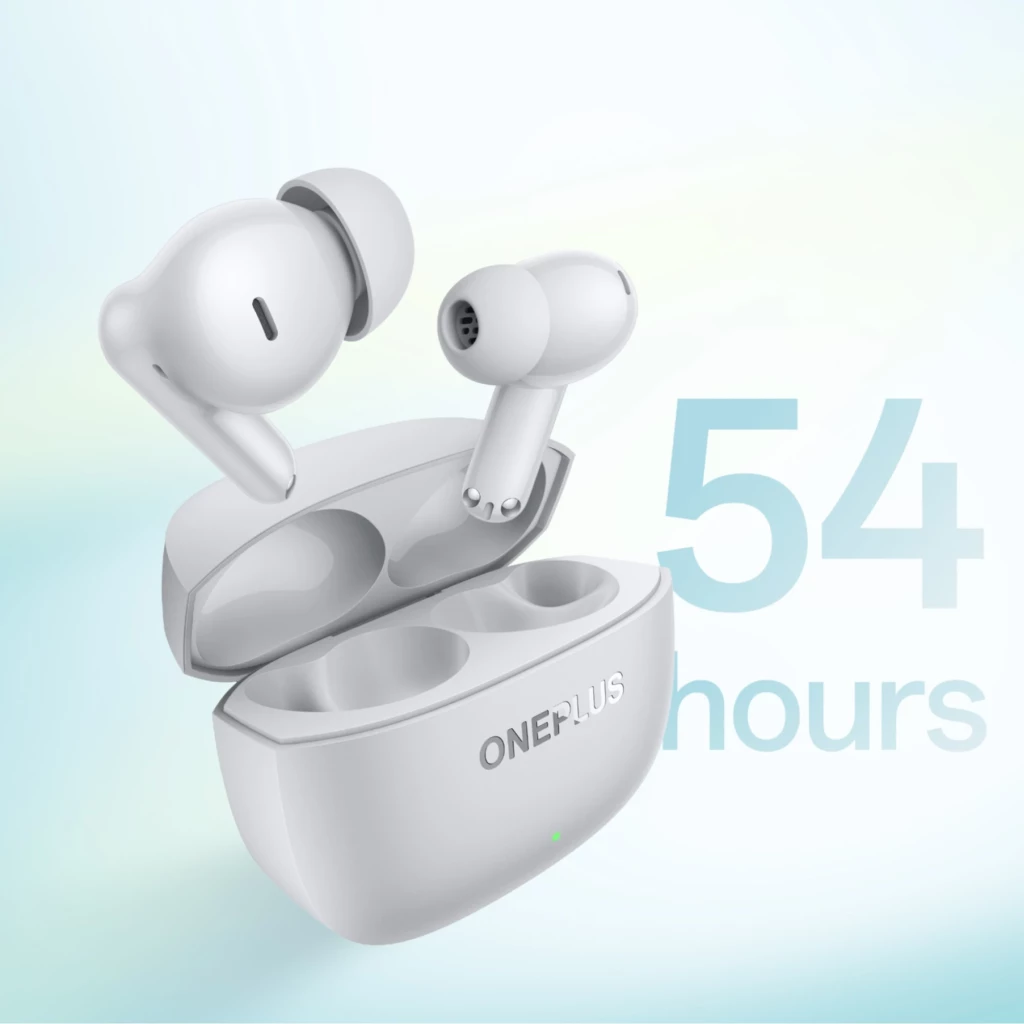 Oneplus Nord Buds 4 Pro Negro auriculares inalámbricos con estuche curvo, almohadillas de silicona intraaurales y diseño compacto; autonomía destacada 54