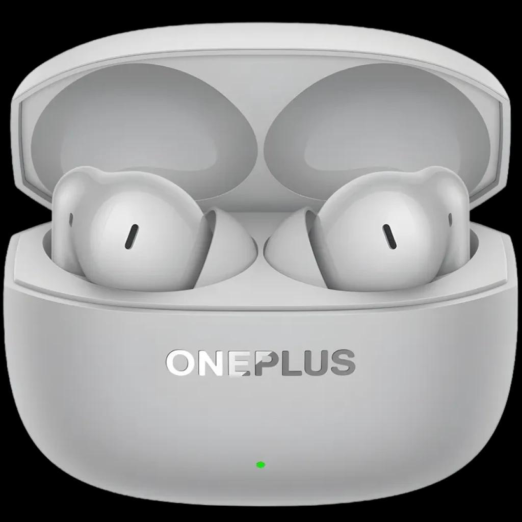Oneplus Nord Buds 4 Pro Gris Auriculares inalámbricos con estuche compacto gris, acabado mate, indicador LED frontal y diseño intraural con micrófonos negros