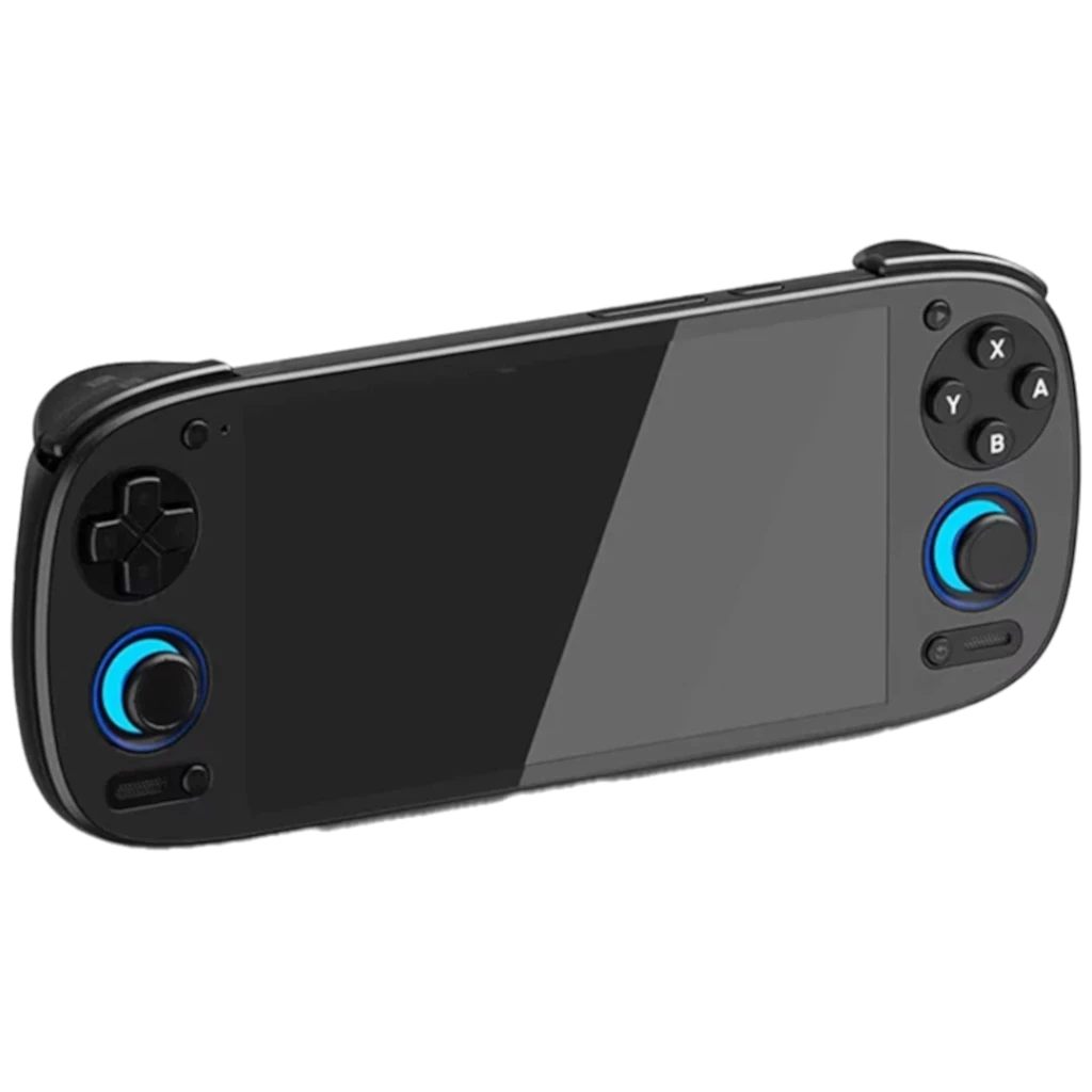 Retroid Pocket G2 Snapdragon G2 8GB/128GB Negro, consola portátil negra con pantalla amplia, cruceta, botones ABXY y dos joysticks con anillos LED azules