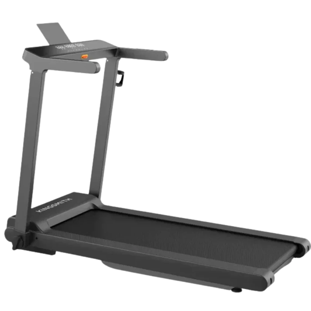 Kingsmith WalkingPad CLS460 cinta de correr plegable negra, consola minimalista con soporte, velocidad 14 km/h, inclinación 7°, banda antideslizante compacta