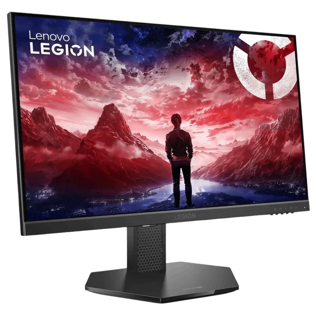 Lenovo Legion 24-10 monitor gamer 23,8 IPS com molduras finas, base ajustável robusta, tela ampla e vibrante ideal para ação rápida 240 Hz 0,5 ms