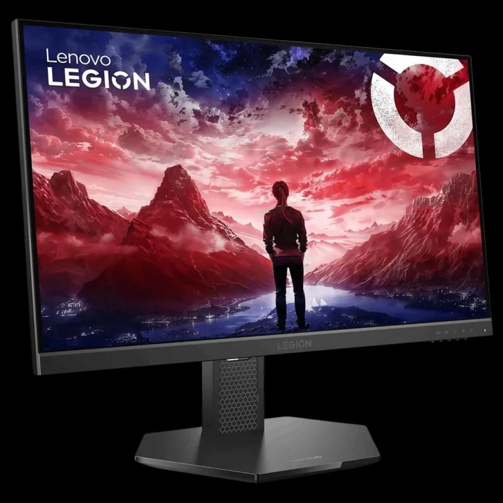 Lenovo Legion 24-10 monitor gamer 23,8 IPS com molduras finas, base ajustável robusta, tela ampla e vibrante ideal para ação rápida 240 Hz 0,5 ms