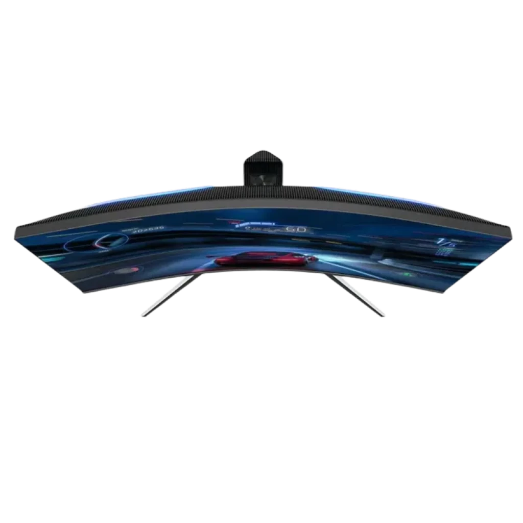 Moniteur incurvé 34 pouces Ultra WQHD avec dalle Mini LED, fréquence 170 Hz, bords fins et pied métallique, vue panoramique immersive idéale pour le jeu