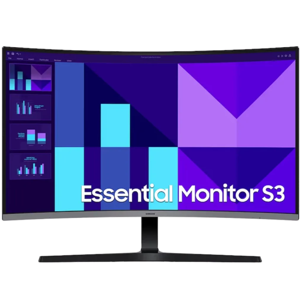 Écran Samsung Essential S3 S39GD 32 pouces VA incurvé FHD 100 Hz