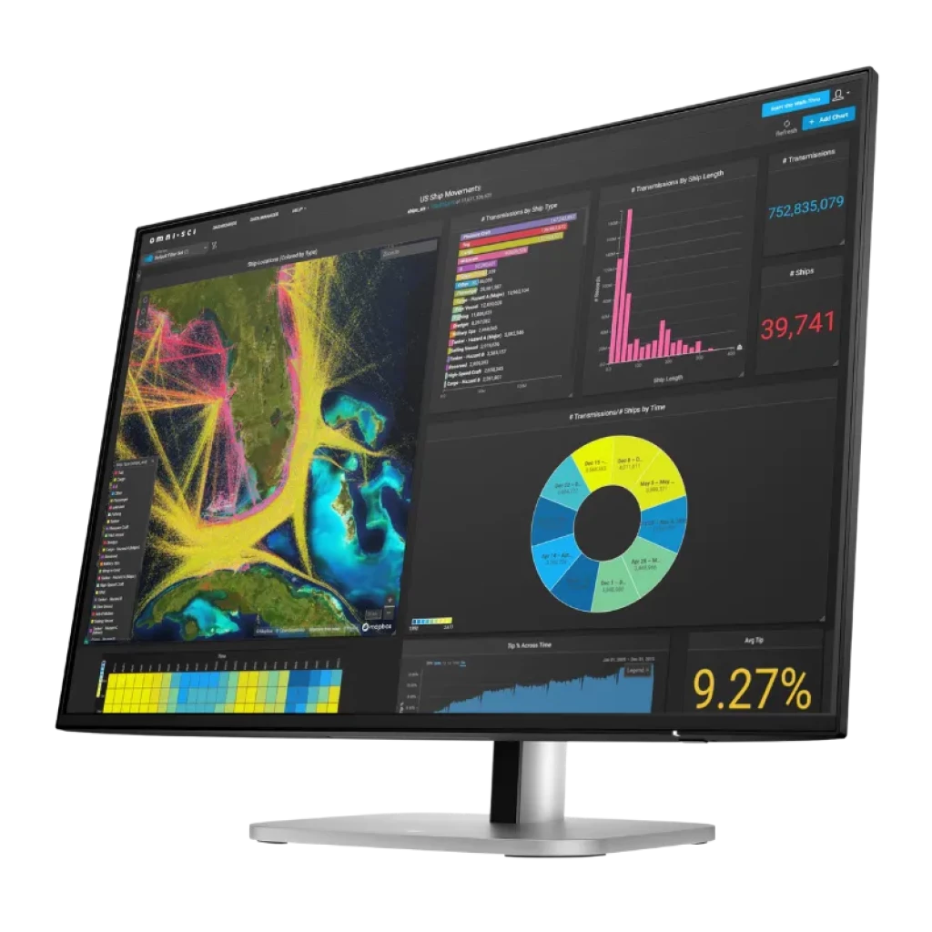 Vista a 45 graus do HP Série 5 524 pn