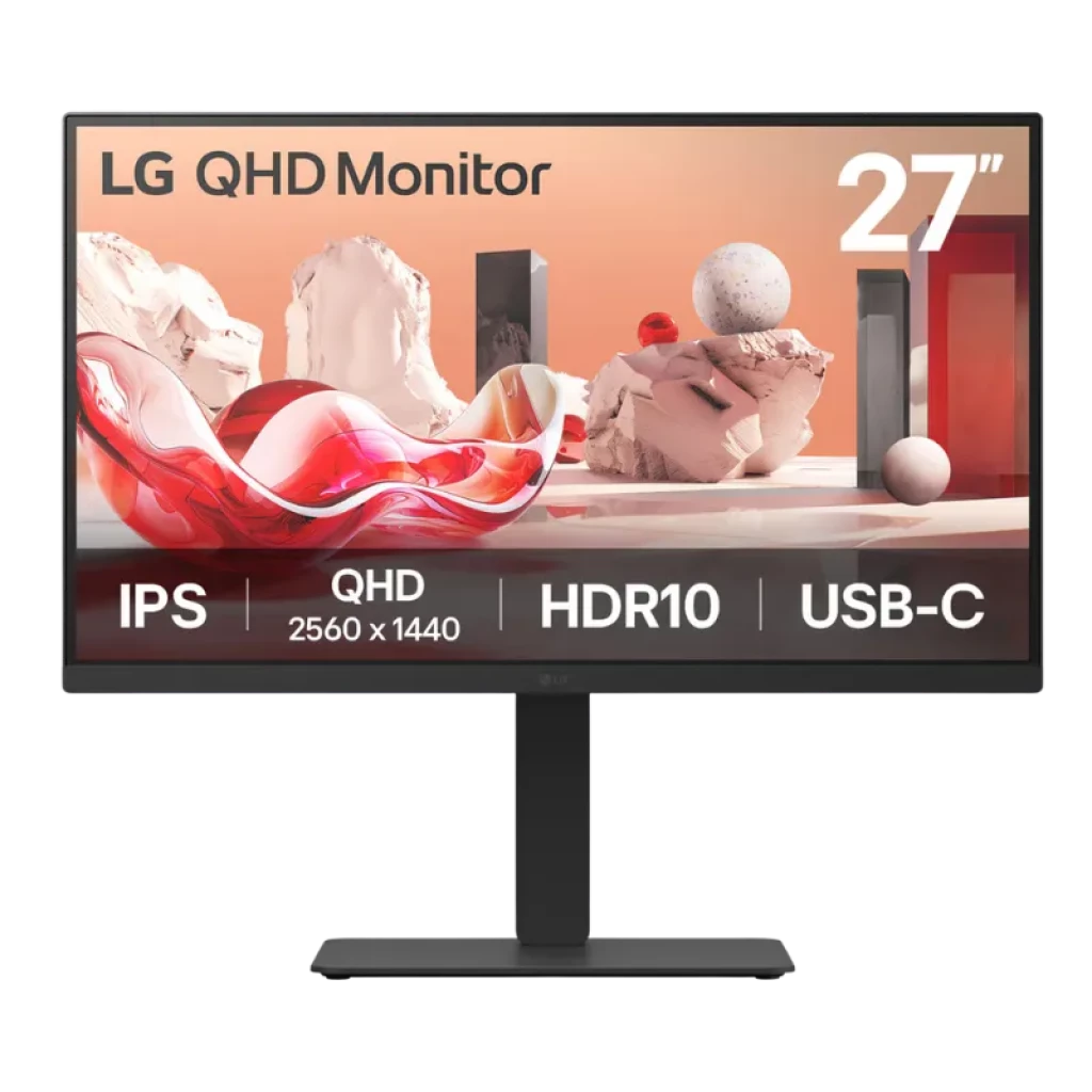 Monitor LG 27BA75QB-B.AEU de 27 pulgadas QHD IPS 100Hz