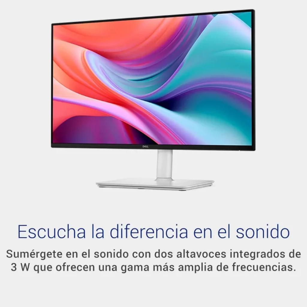 Monitor DELL S Series S2425HSM 24 FHD IPS 144 Hz, bordas finas, base metálica ajustável e alto-falantes integrados de 3 W para áudio claro e imersivo