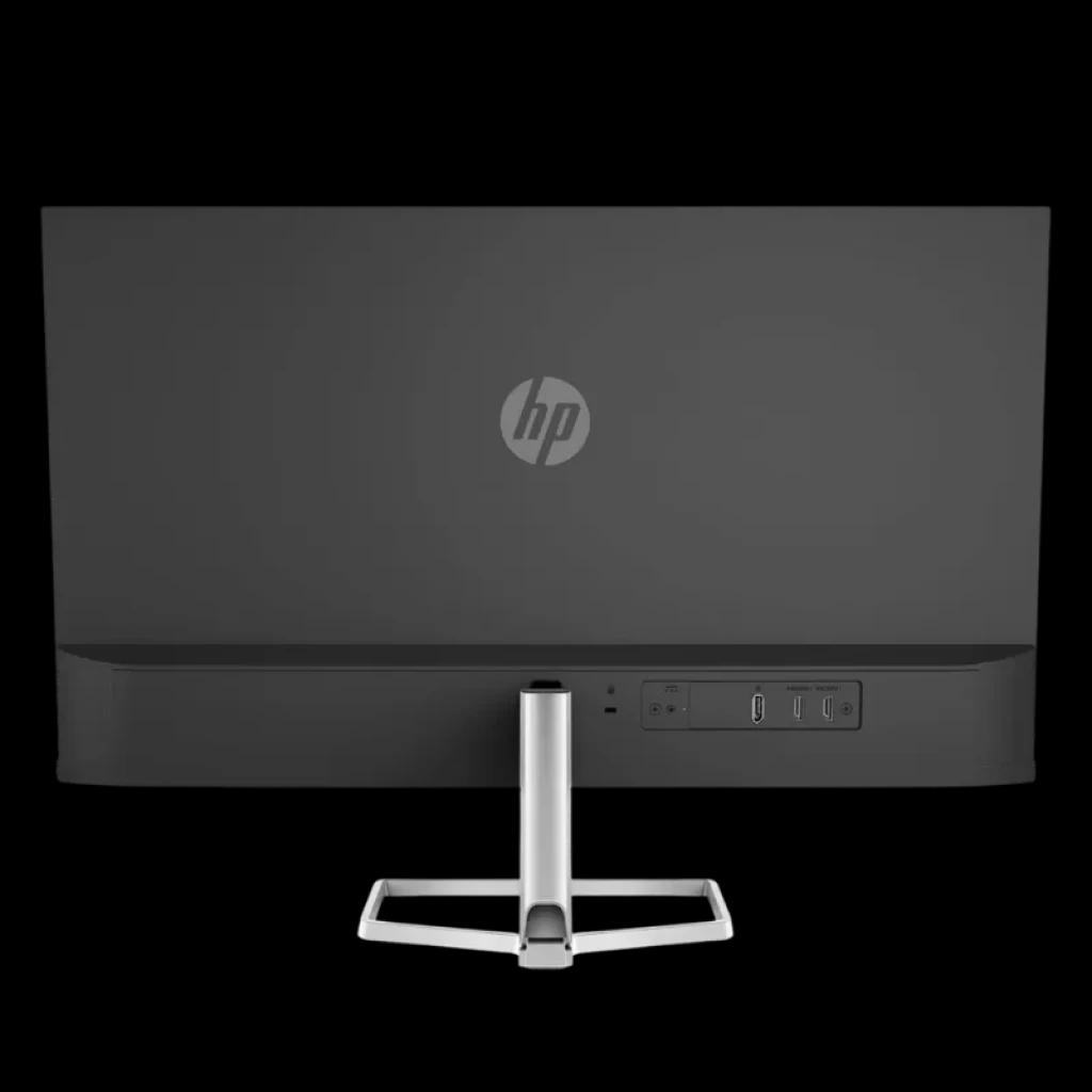 Vista traseira do HP M27fq