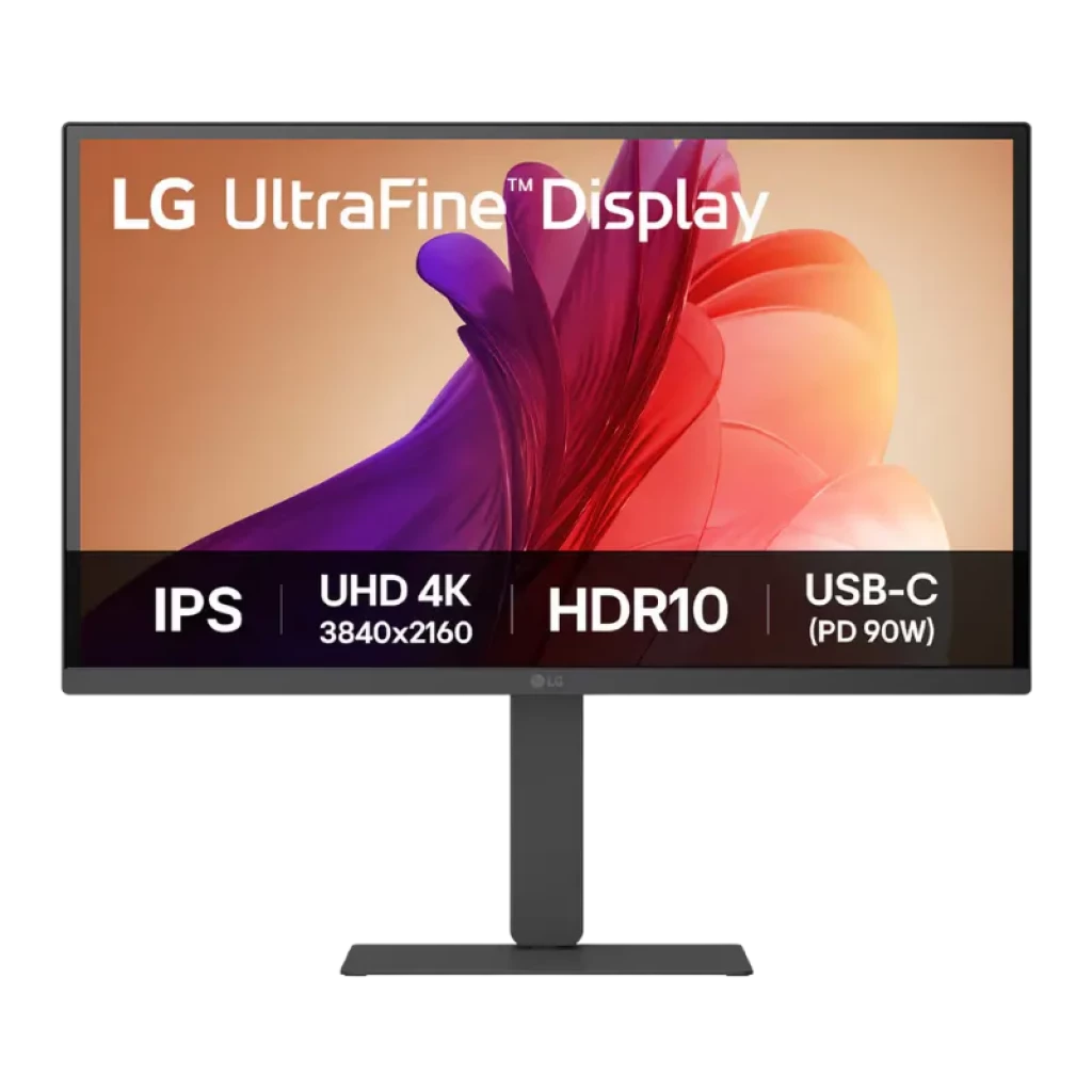 LG 32U720A-B 31,5 pulgadas con biseles delgados, soporte ajustable y conectividad USB-C PD 90 W