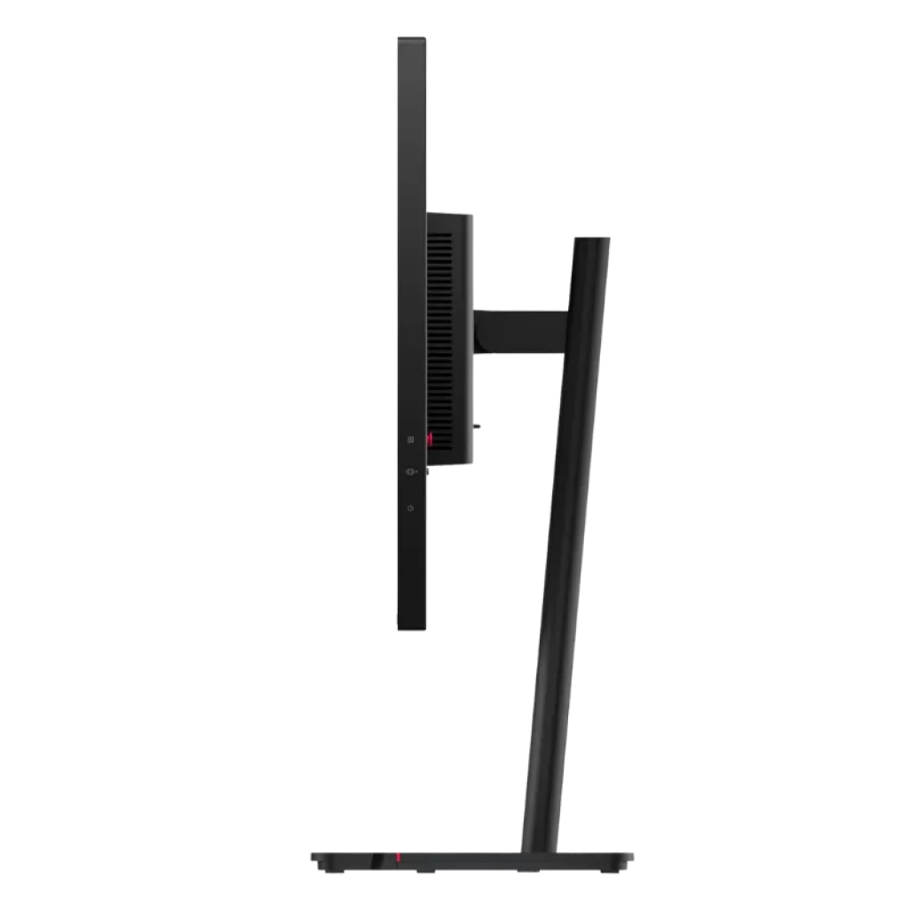 Vista lateral del Lenovo ThinkVision T27QD-40