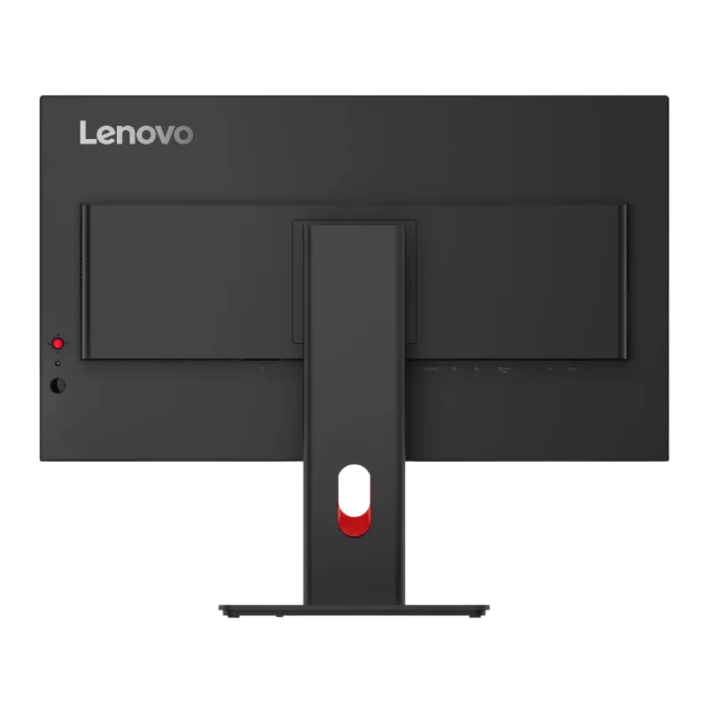 Vista trasera del Lenovo ThinkVision T27QD-40