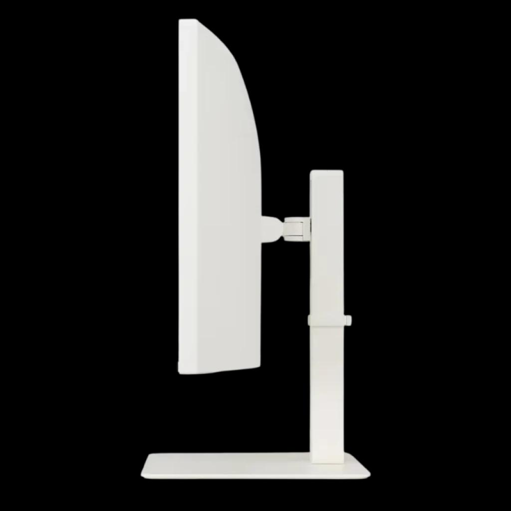 Vista lateral do LG 38BR85QC-W 