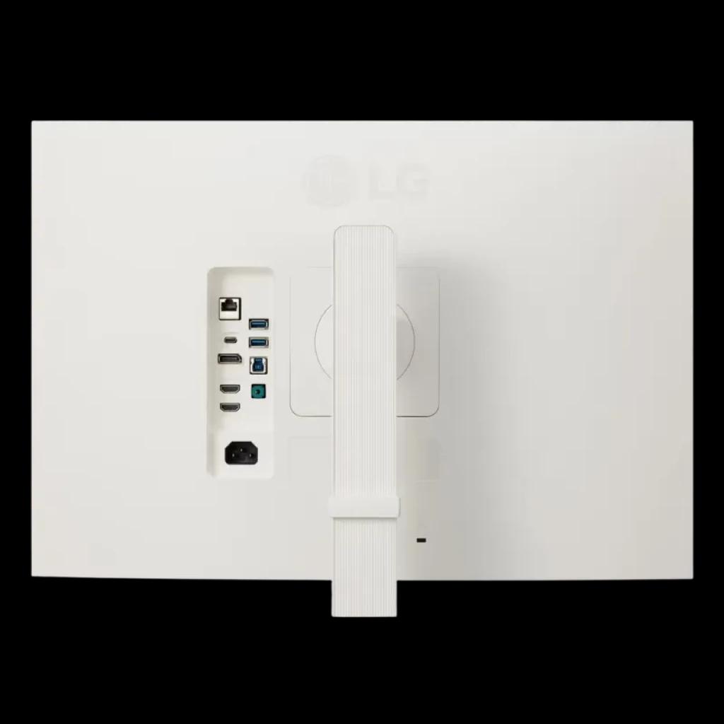 Painel de portas LG 38BR85QC-W com USB-C de 90 W, Ethernet RJ45 e KVM