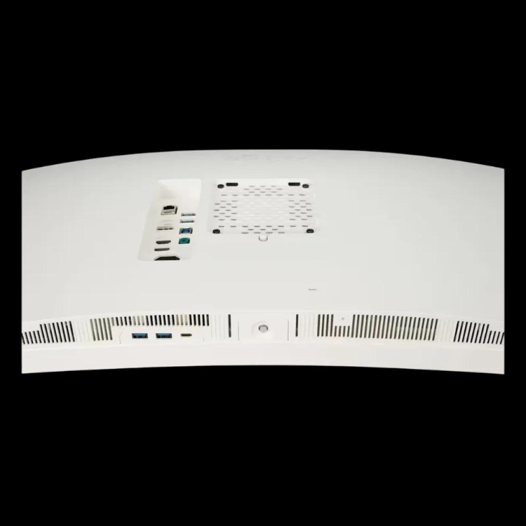 Ventilação e portas do LG 38BR85QC-W 