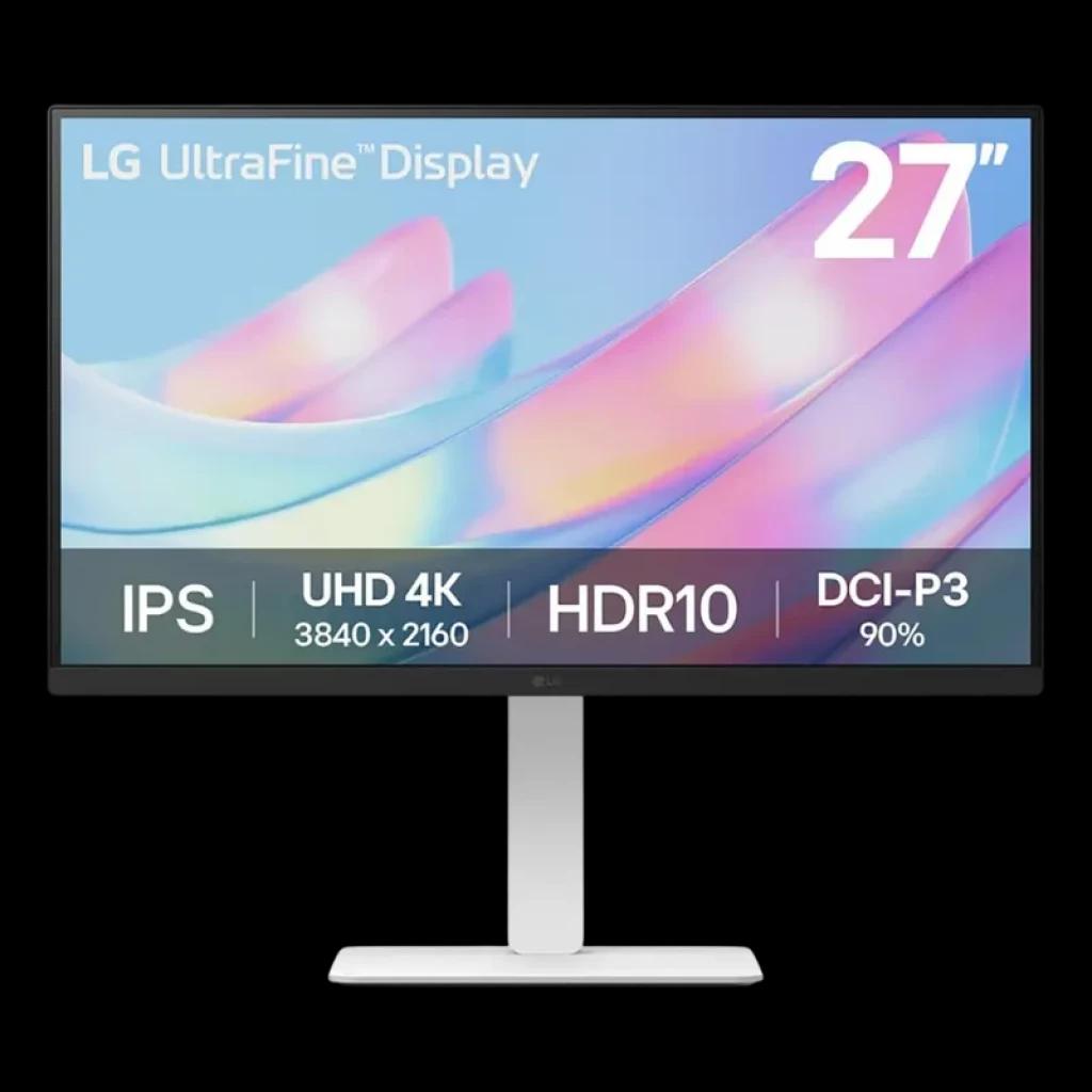 LG 27US550-W, 27 pouces, 4K UHD IPS, haute densité de pixels