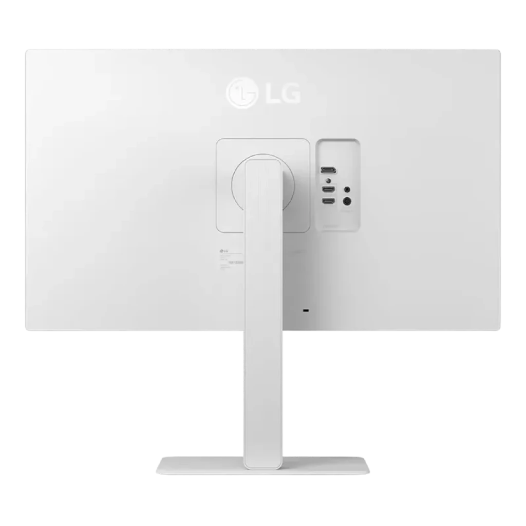 Vue arrière du LG 27US550-W