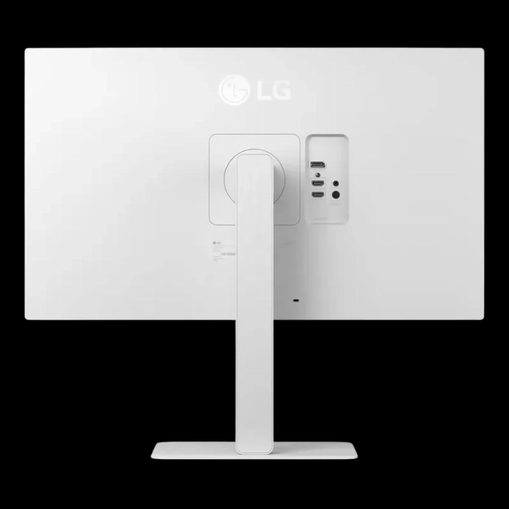 Vue arrière du LG 27US550-W