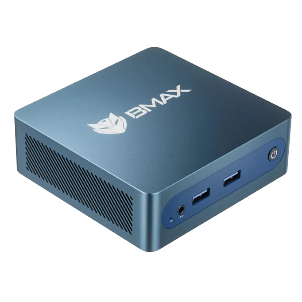 Mini-PC BMAX MaxMini B1 Plus, design compact avec ports USB 3.0