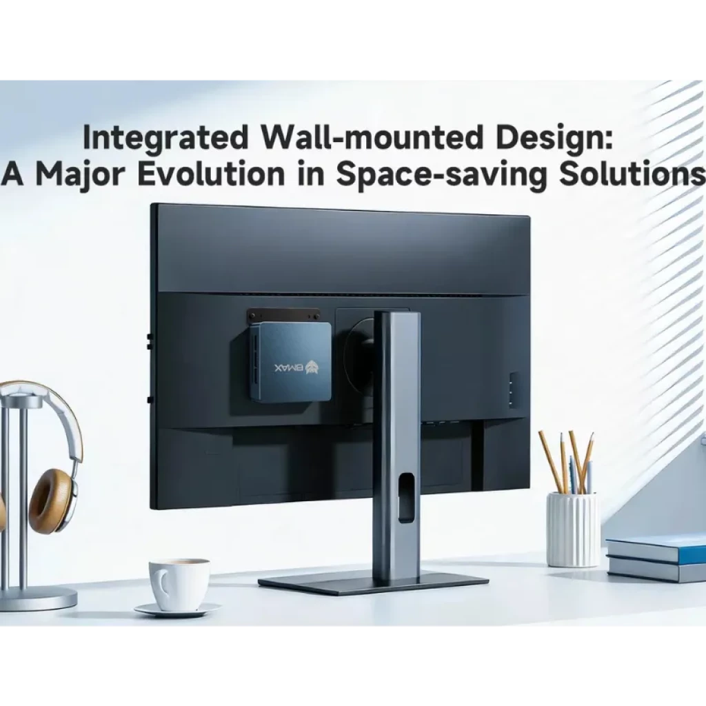 Installation du BMAX MaxMini B1 Plus derrière un écran à l'aide d'un support VESA