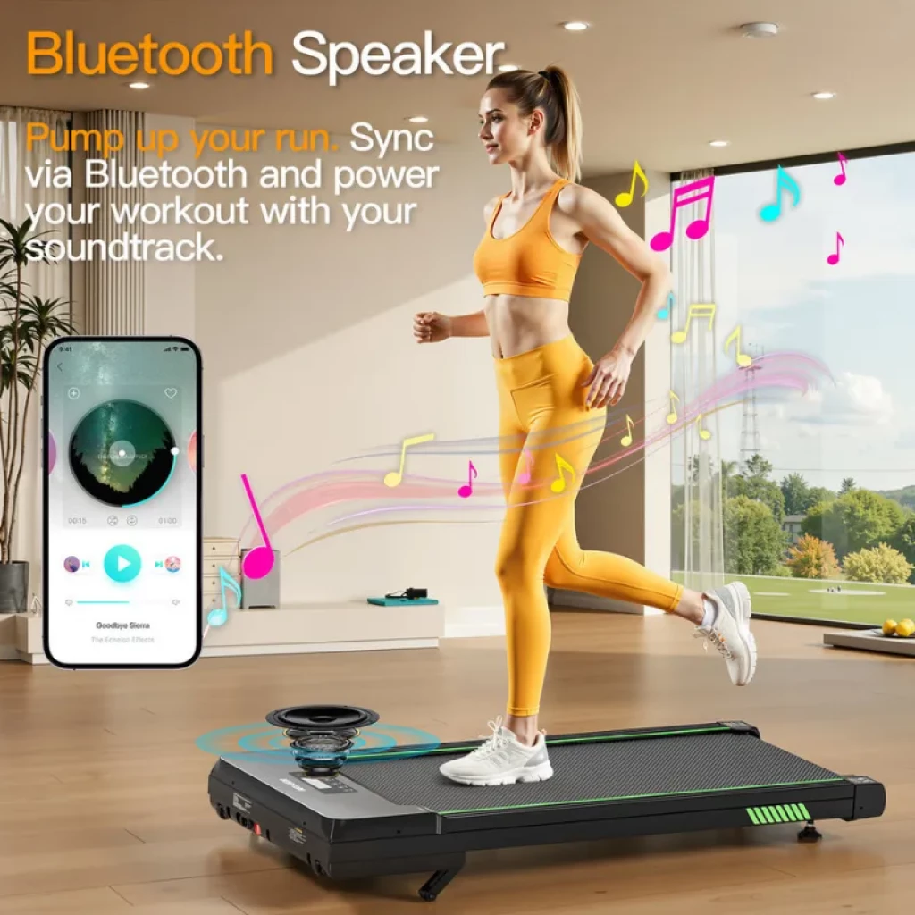 Akluer TW140L con inclinación 12%, altavoz Bluetooth integrado, panel LED y banda ancha antideslizante