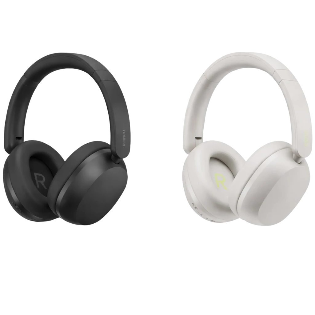 Redmi Headphones Neo inalámbricos, diadema acolchada, copas circumaurales grandes, diseño plegable, color negro y blanco, drivers 40 mm, cancelación ruido
