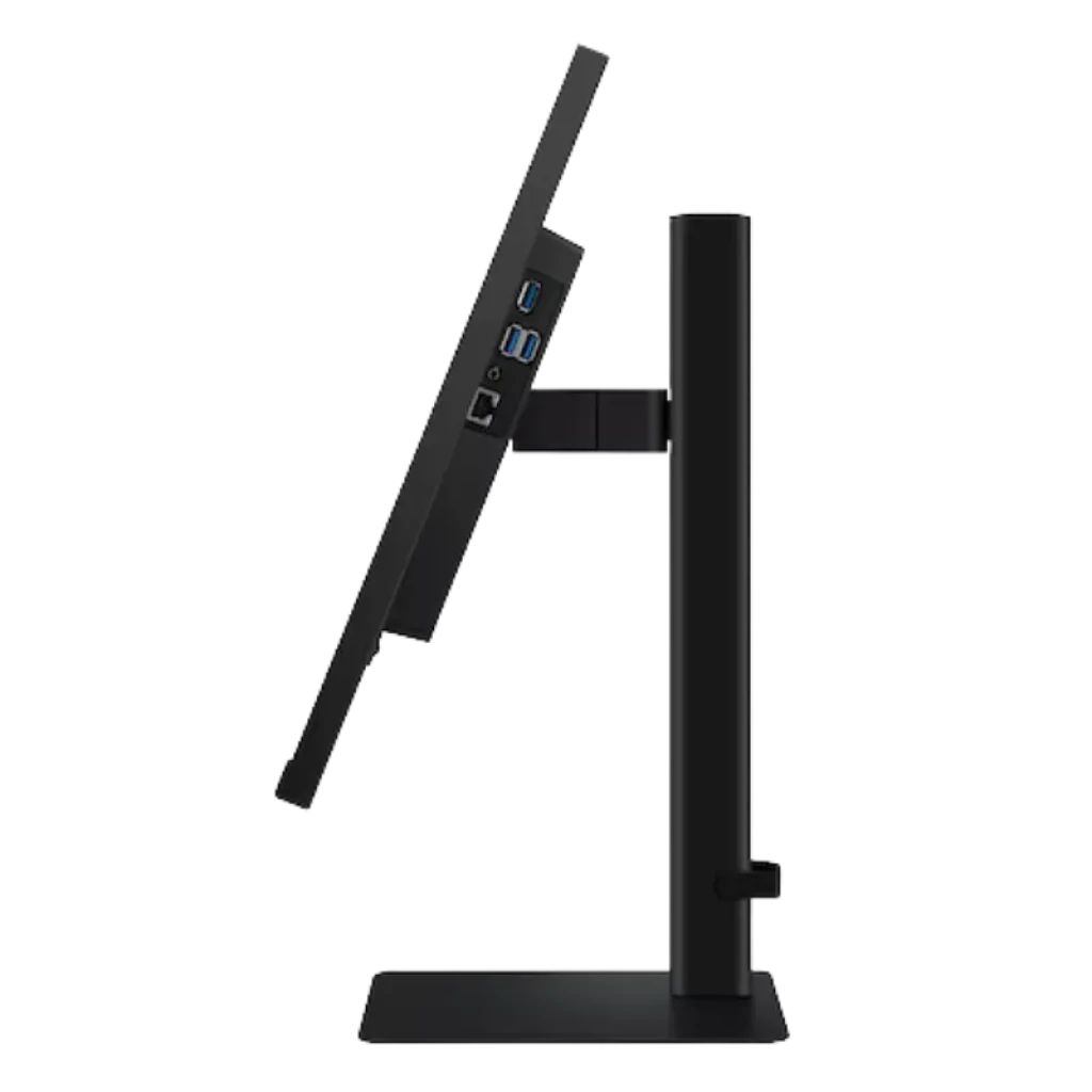 Samsung ViewFinity S6 S27D604UAU, monitor de 27 pulgadas QHD IPS 100 Hz, perfil delgado en negro, soporte ergonómico ajustable y puertos USB laterales