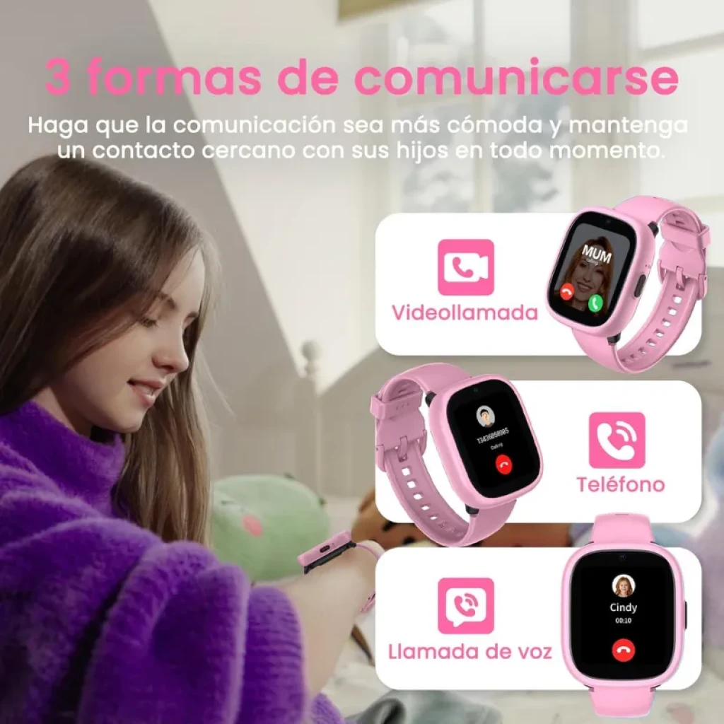 Lagenio K3 New con funciones de videollamada, teléfono y llamada de voz