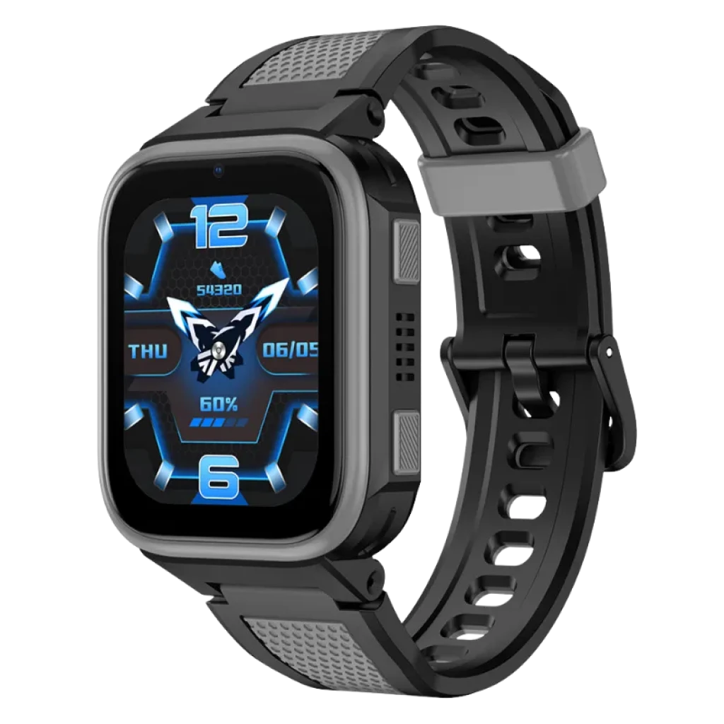 Smartwatch Lagenio K10 negro con pantalla TFT de 1.8 pulgadas