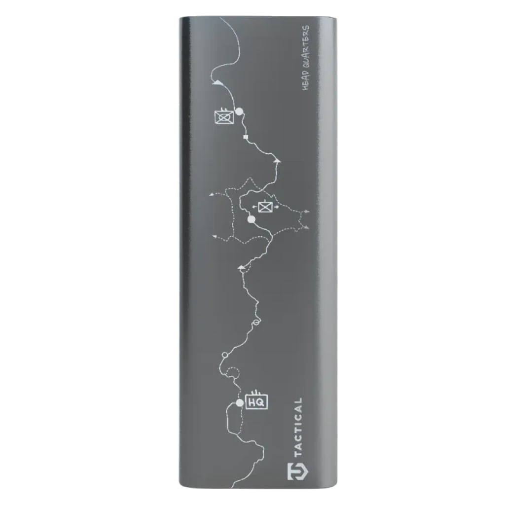 Batterie externe Tactical Squad Head Quarters 65 W en aluminium gris