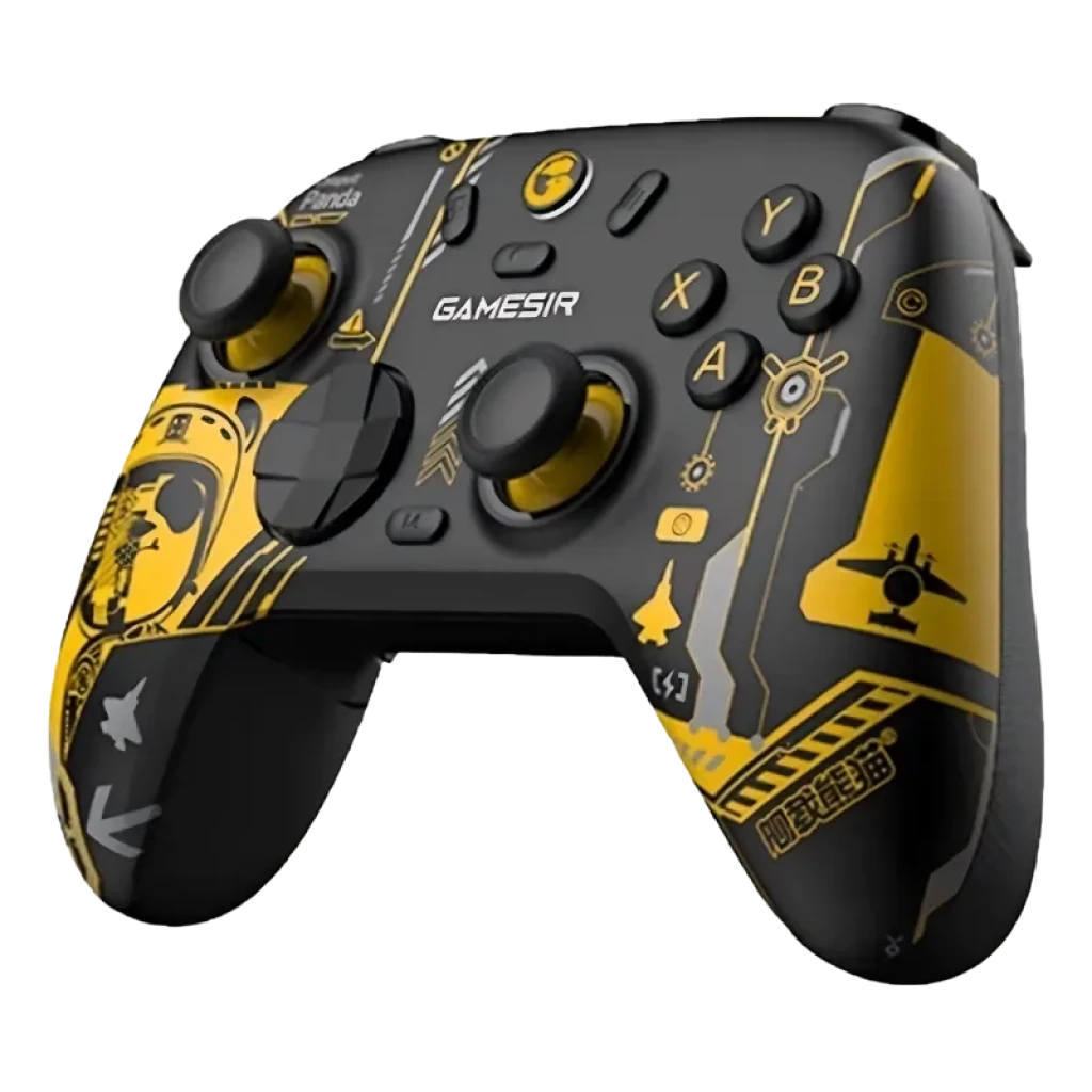 Vista a 45 grados del GameSir Nova 2 Lite Panda Edition
