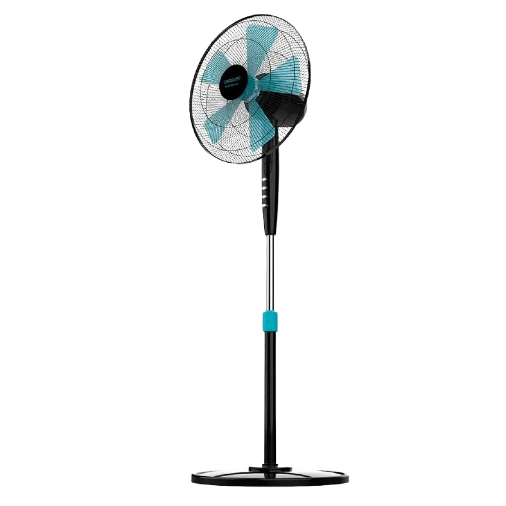 Ventilador de pie Cecotec EnergySilence 510 Negro de cuerpo completo