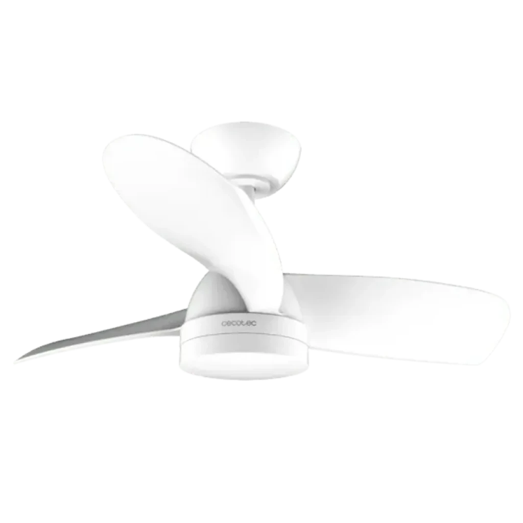 Ventilador de techo Cecotec EnergySilence Aero 3050 blanco con motor DC y lámpara LED