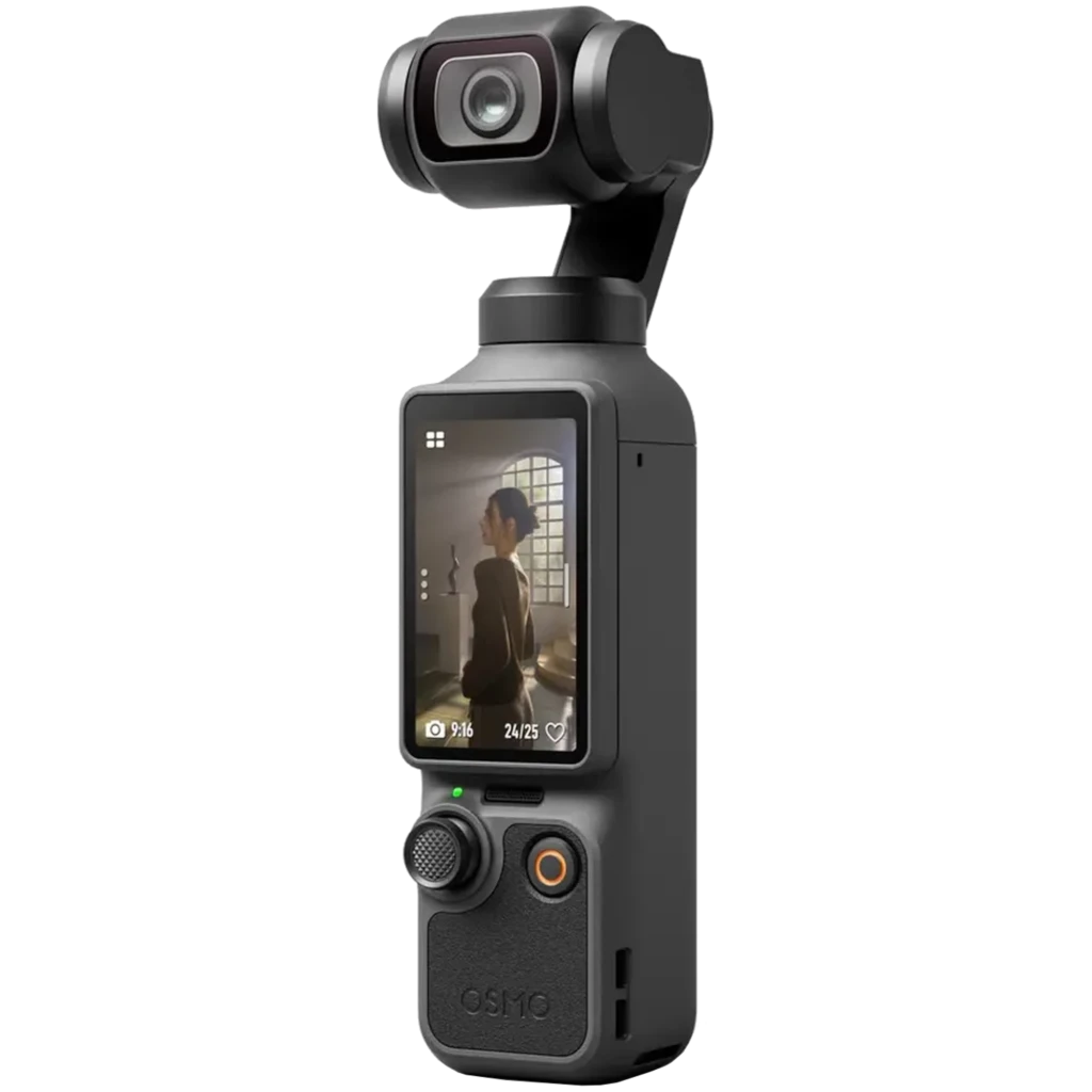 DJI Osmo Pocket 4 Creator Combo 4K 240fps Mic 3 cámara compacta con gimbal 3 ejes, pantalla táctil, joystick y botón de grabación en cuerpo portátil