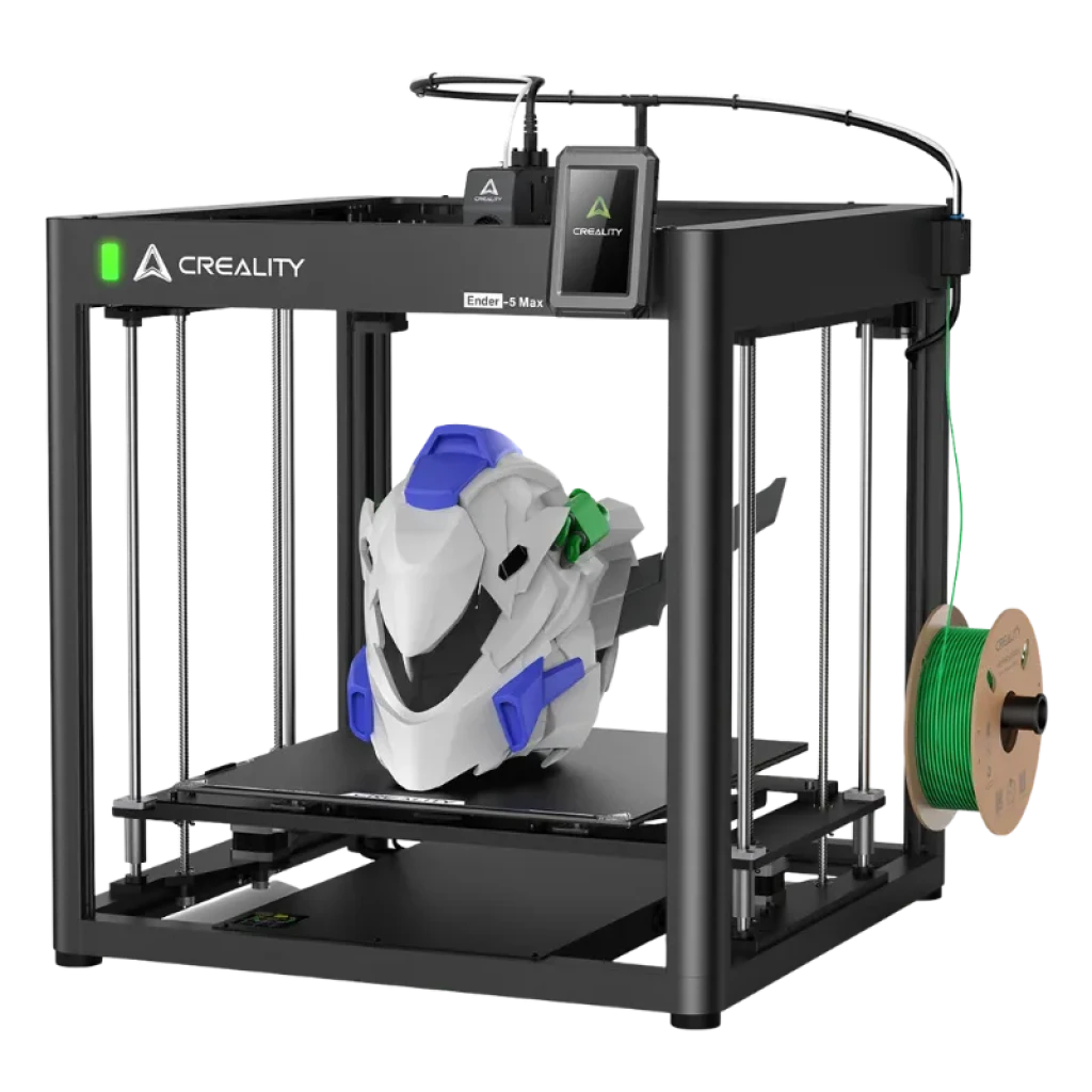 Vista a 45 grados de la Creality Ender 5 Max
