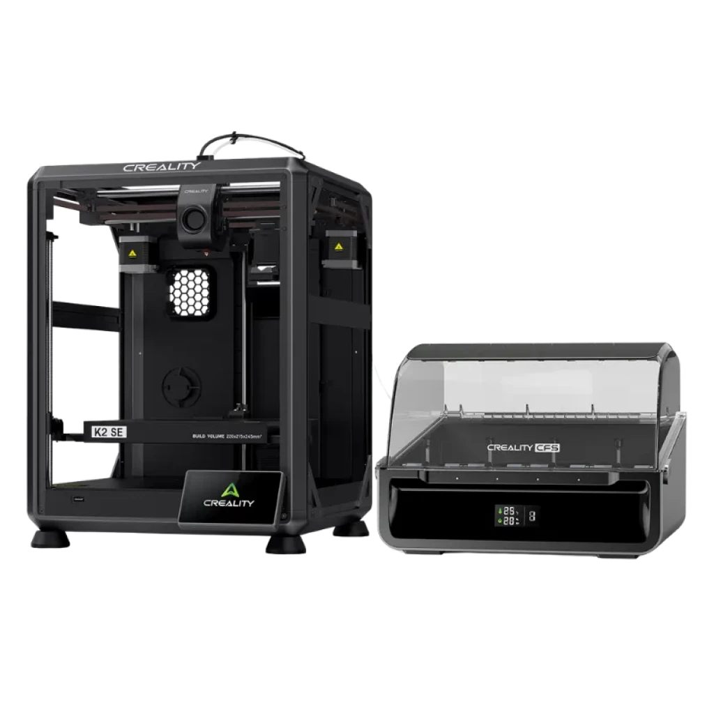 Impressora 3D Creality K2 SE Combo com sistema multicolor CFS e estrutura em alumínio