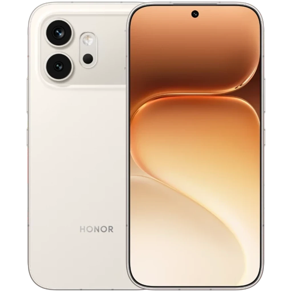 Honor 600 5G 8GB/512GB Dorado, frontal y trasera con módulo de cámara de 200MP