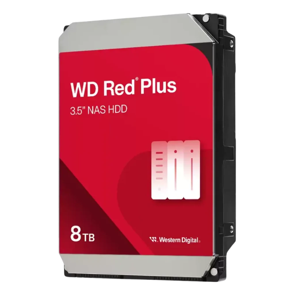 Disco duro Western Digital Red Plus 8TB CMR para NAS