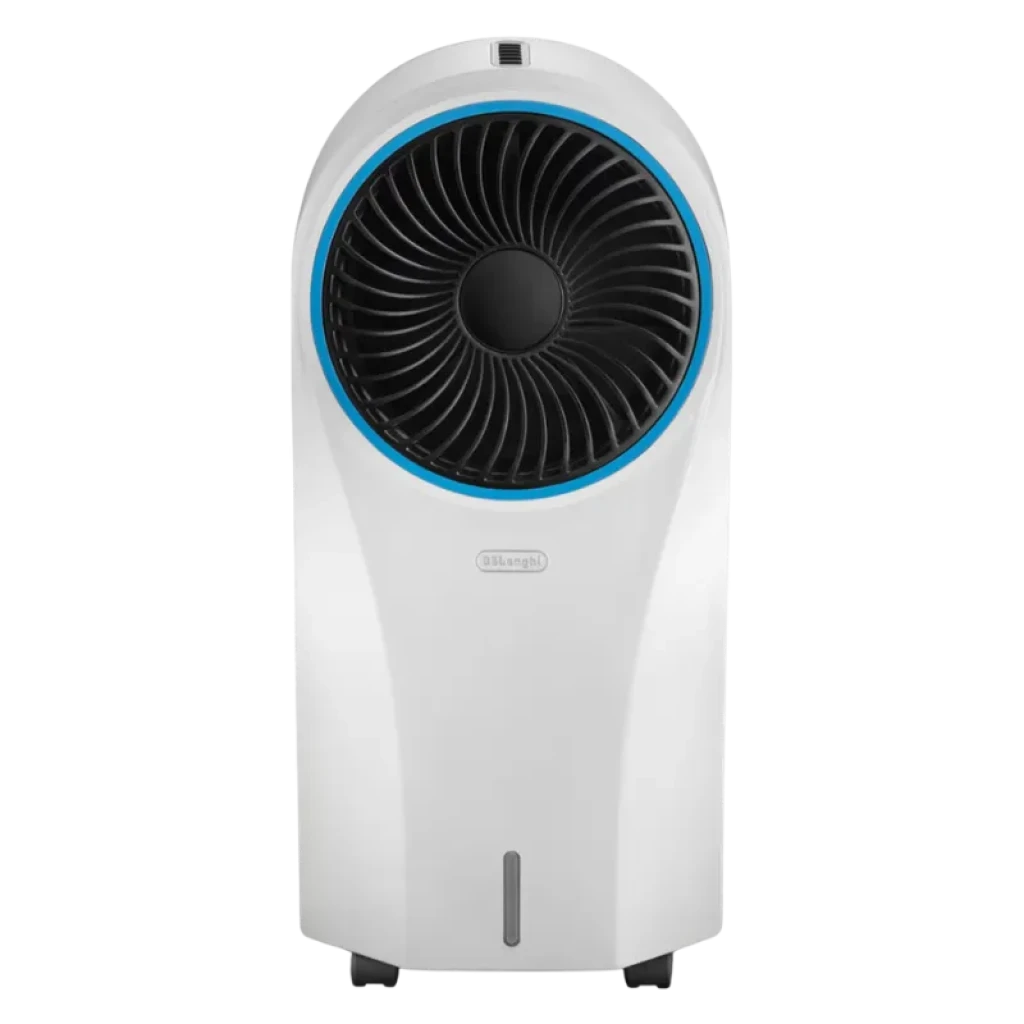 Climatizador evaporativo De'Longhi EV250 con ionizador y panel de control LED superior