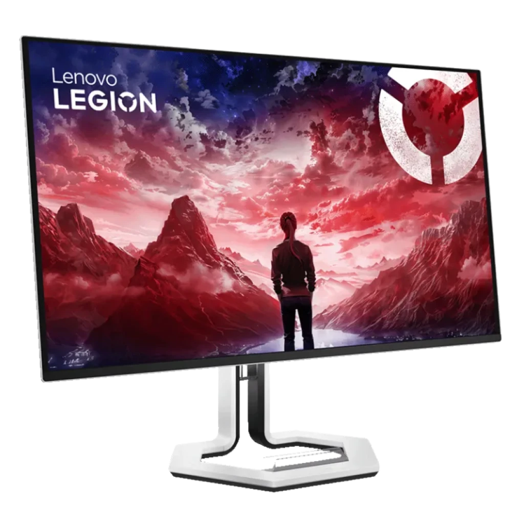 Vista a 45 grados del Lenovo Legion Pro 32UD-10
