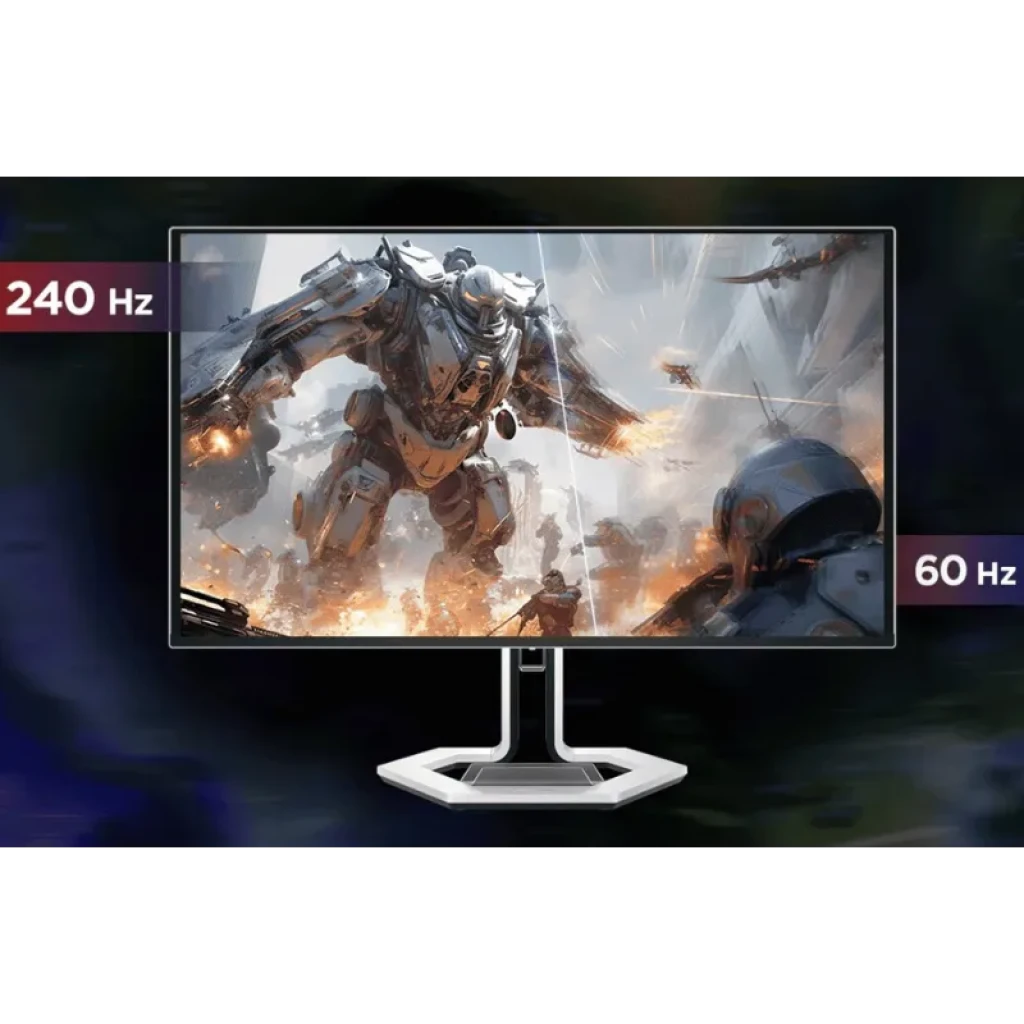 Comparativa de frecuencia de actualización a 240 Hz del monitor Lenovo Legion Pro 32UD-10