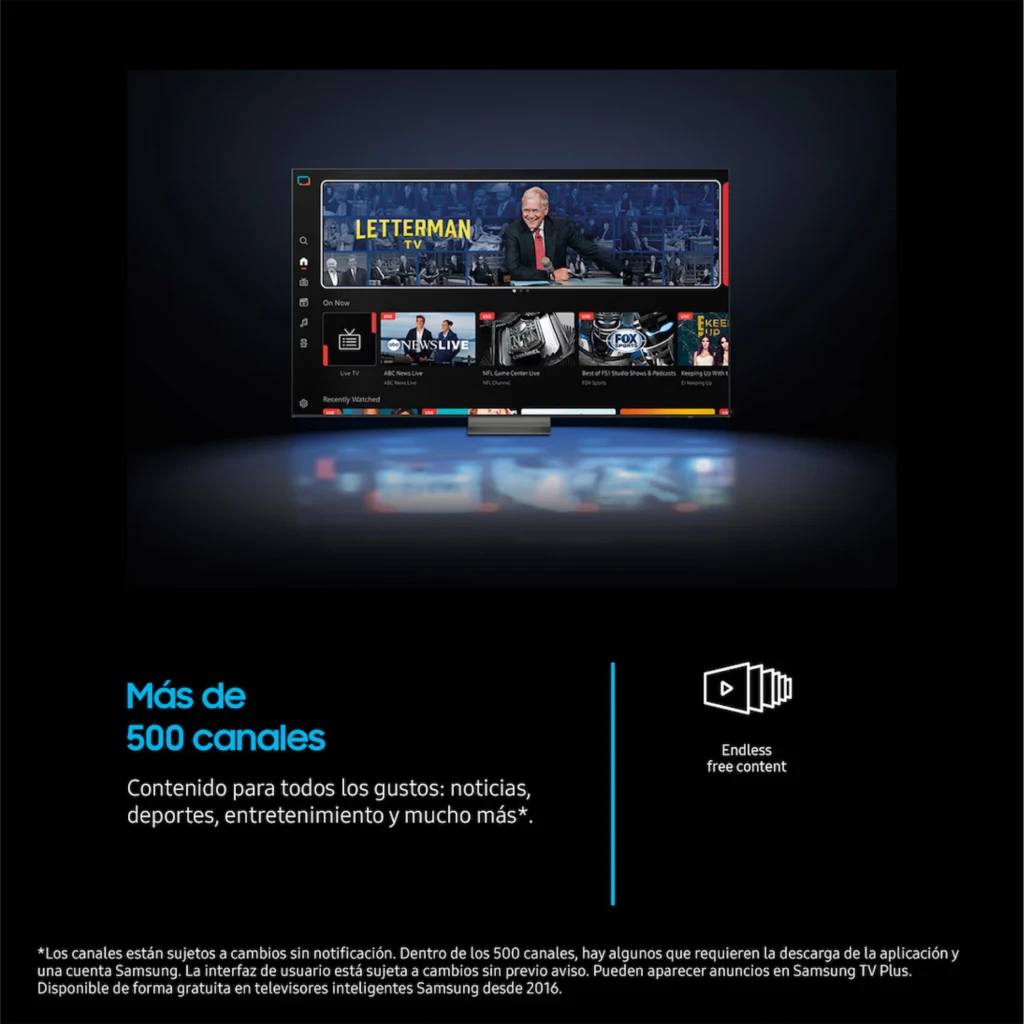 Samsung TU24F6005 Smart TV LED 24" Full HD, pantalla negra con biseles delgados, peana central, interfaz Smart TV con apps y contenido en streaming