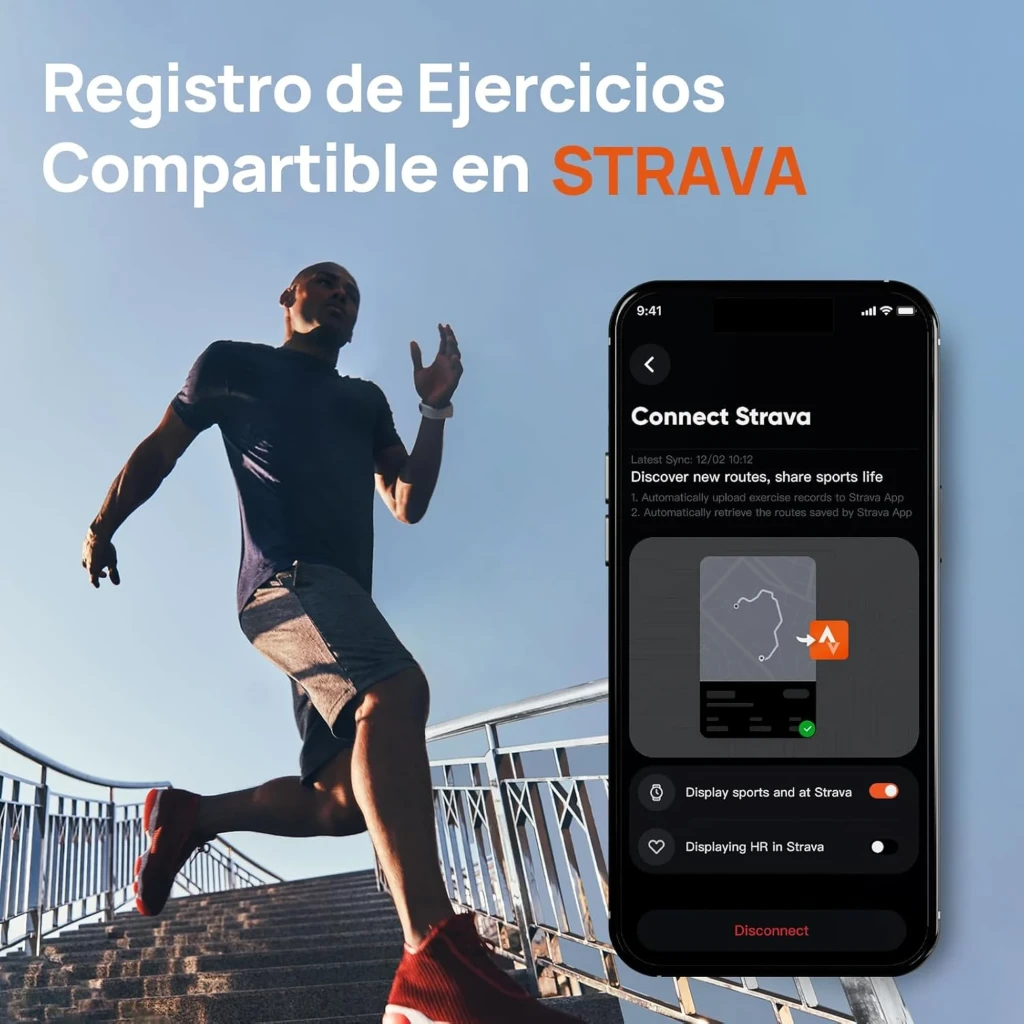Mibro Watch GS Active 2 gris oscuro con pantalla AMOLED 1,32, GPS, resistencia 5 ATM y hasta 20 días de batería; compatible con registro en Strava