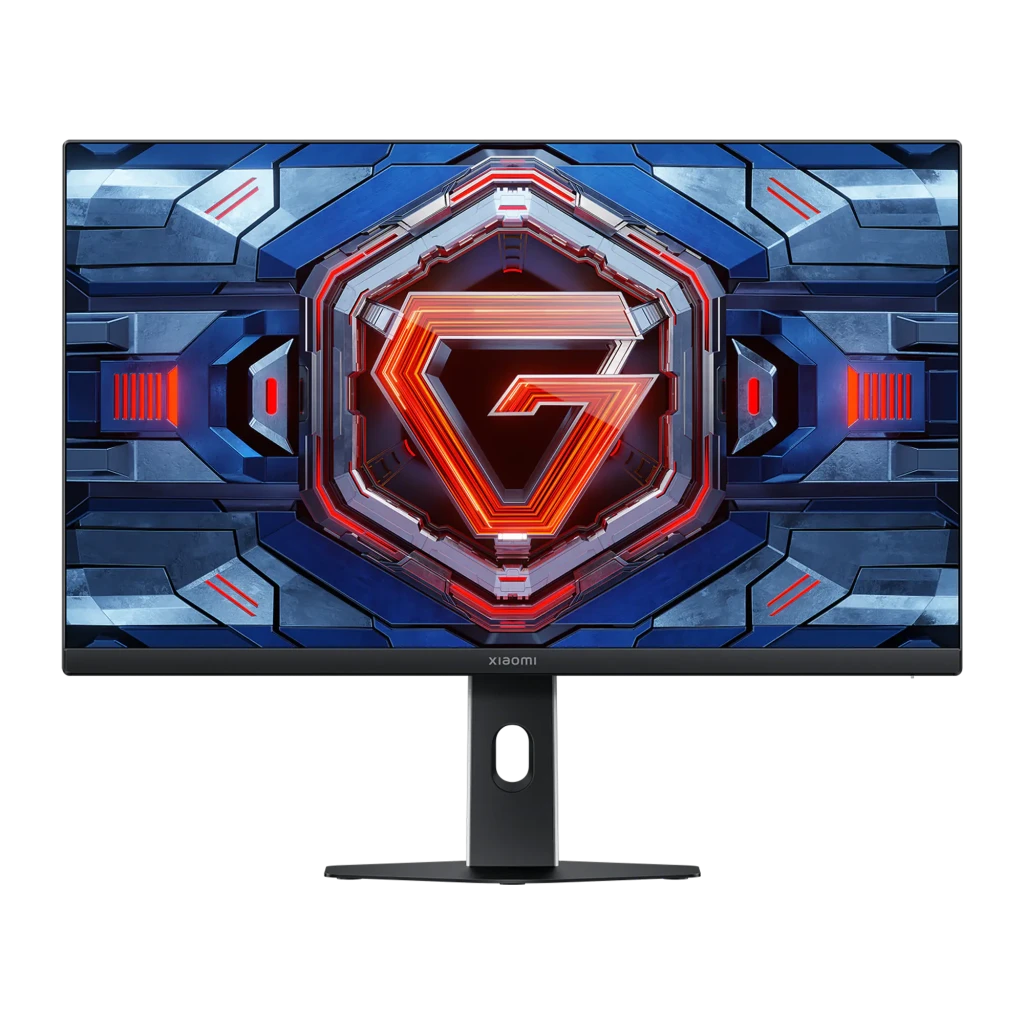 Xiaomi Gaming Monitor G25i 2026 24,5 pouces Fast IPS Full HD 240Hz, bords fins, pied robuste, écran plat, visuels gaming avec logo G lumineux central