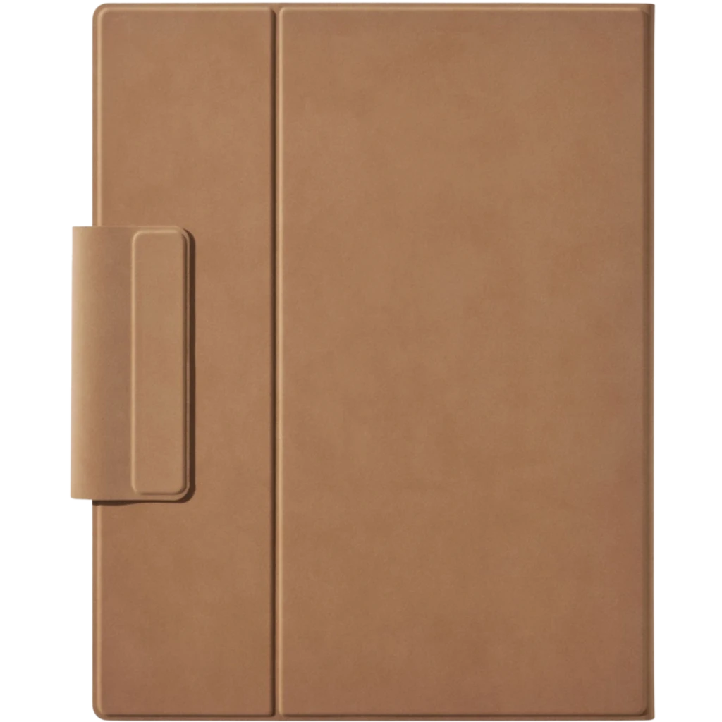 BOOX Funda Magnética para Go 10.3 Gen II Moca en cuero sintético marrón, cierre magnético y soporte para lápiz, diseño delgado tipo libro elegante y